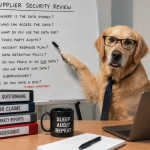 Amusing Photorealistic supplier security review with audit checklist and compliance questions