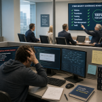Technician struggling with problems while governance team seems positive